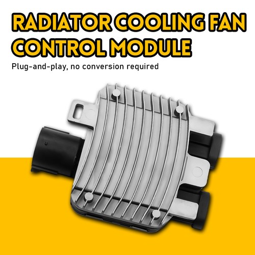 Radiator cooling fan - radiator, control