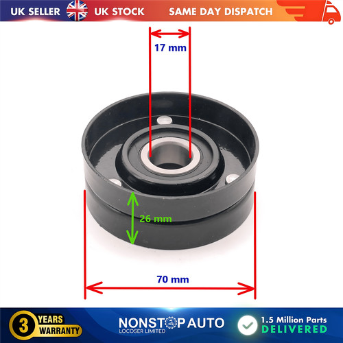 Fan belt tensioner - tensioner, pulley